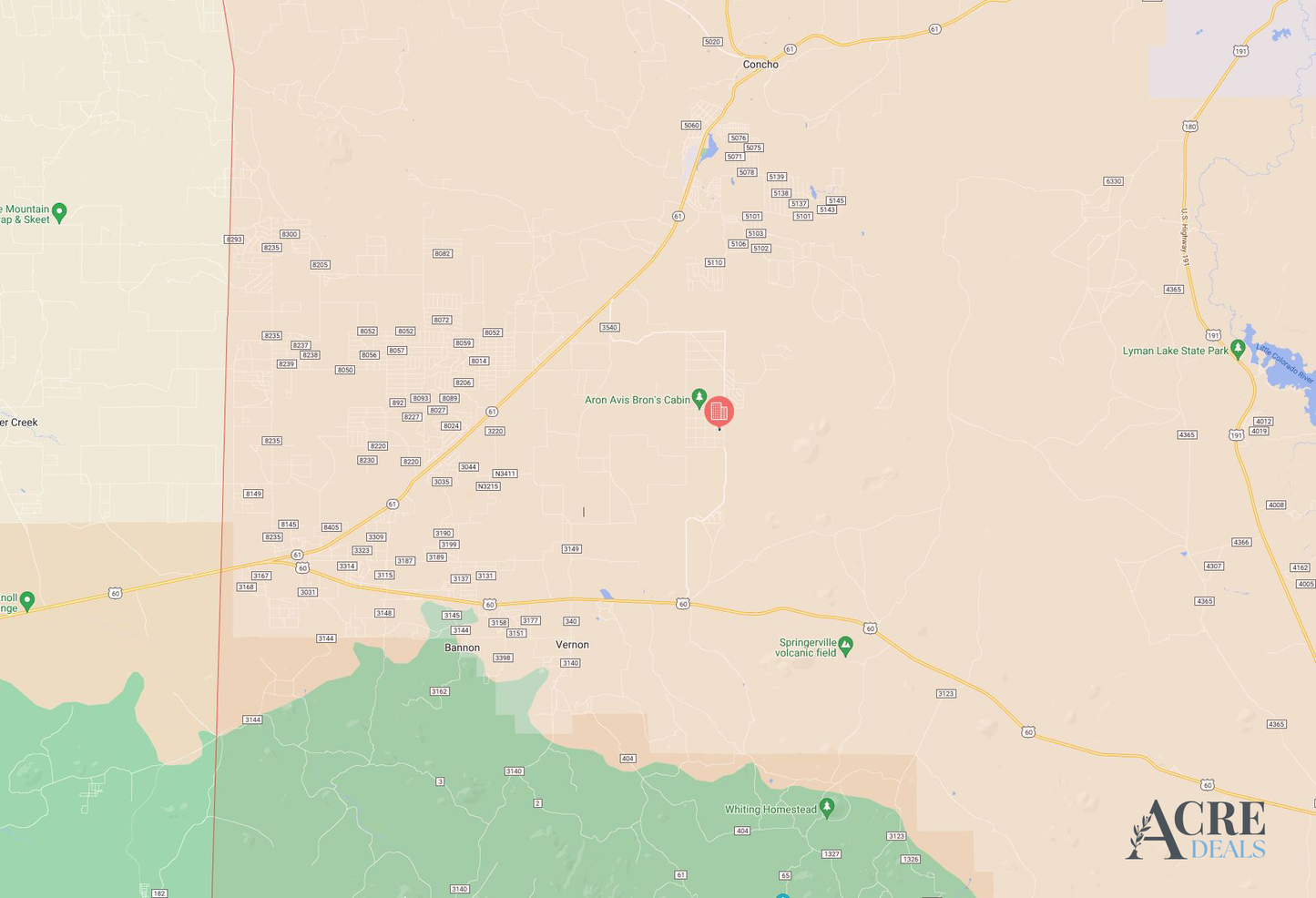 Test - 107-31-341 – 1.18 Acres – County Road N3532, Concho, AZ 85924